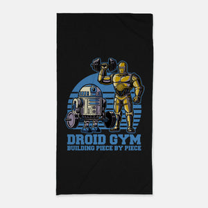 Android Space Gym-None-Beach-Towel-Studio Mootant