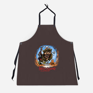 Fear And Loathing In Camelot-Unisex-Kitchen-Apron-zascanauta