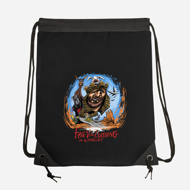 Fear And Loathing In Camelot-None-Drawstring-Bag-zascanauta