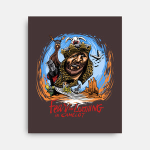 Fear And Loathing In Camelot-None-Stretched-Canvas-zascanauta