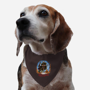 Fear And Loathing In Camelot-Dog-Adjustable-Pet Collar-zascanauta