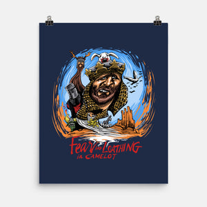 Fear And Loathing In Camelot-None-Matte-Poster-zascanauta