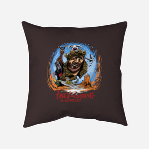 Fear And Loathing In Camelot-None-Non-Removable Cover w Insert-Throw Pillow-zascanauta