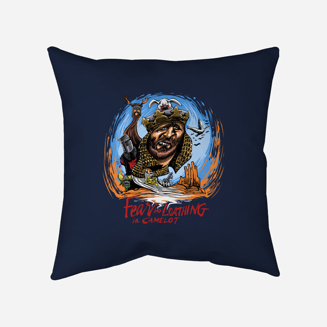 Fear And Loathing In Camelot-None-Non-Removable Cover w Insert-Throw Pillow-zascanauta