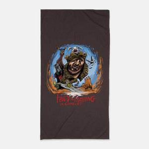 Fear And Loathing In Camelot-None-Beach-Towel-zascanauta