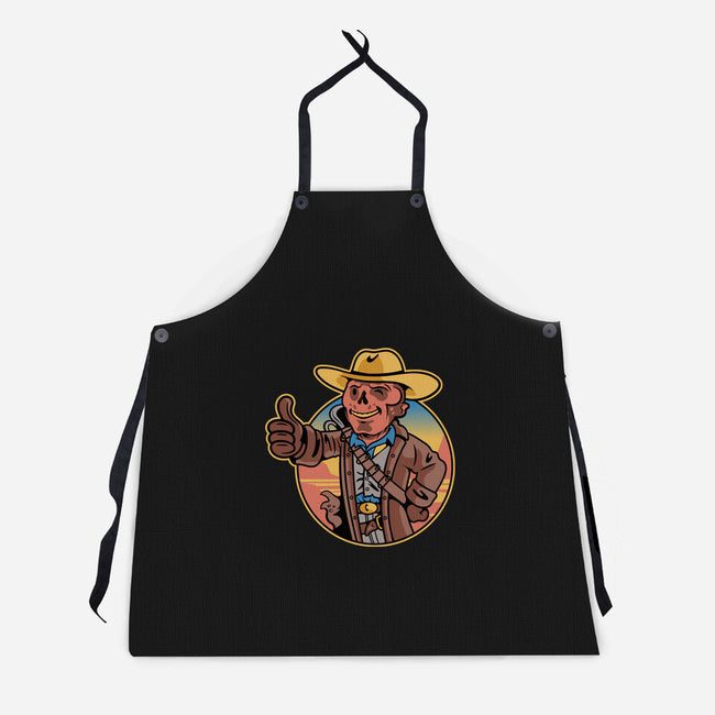 The Ghoul Boy-Unisex-Kitchen-Apron-demonigote