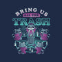 Bring Us All The Trash-Womens-V-Neck-Tee-eduely