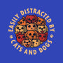 Easily Distracted By Cats And Dogs-Womens-Racerback-Tank-erion_designs