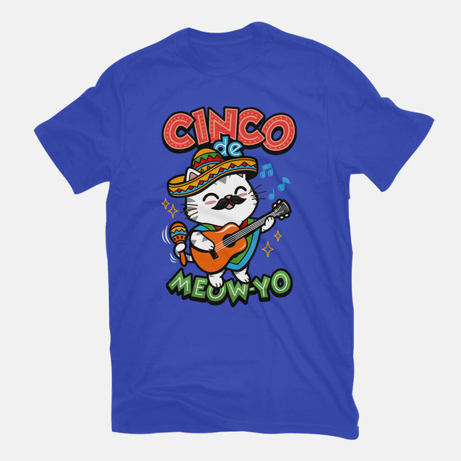 Cinco De Meow-yo-Womens-Basic-Tee-Boggs Nicolas