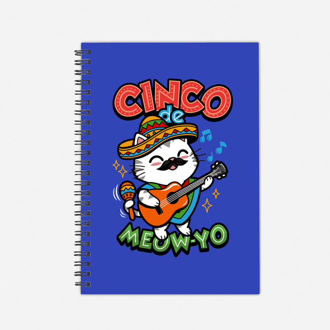 Cinco De Meow-yo-None-Dot Grid-Notebook-Boggs Nicolas