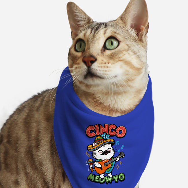 Cinco De Meow-yo-Cat-Bandana-Pet Collar-Boggs Nicolas