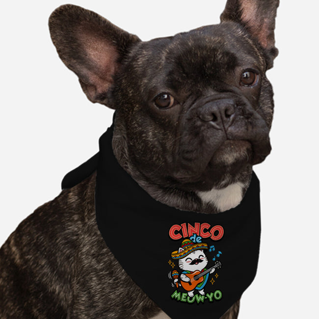 Cinco De Meow-yo-Dog-Bandana-Pet Collar-Boggs Nicolas