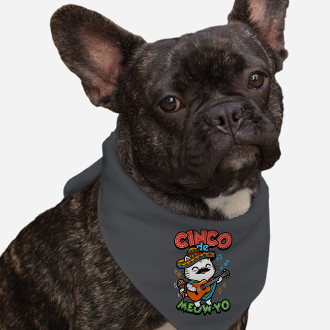 Cinco De Meow-yo-Dog-Bandana-Pet Collar-Boggs Nicolas