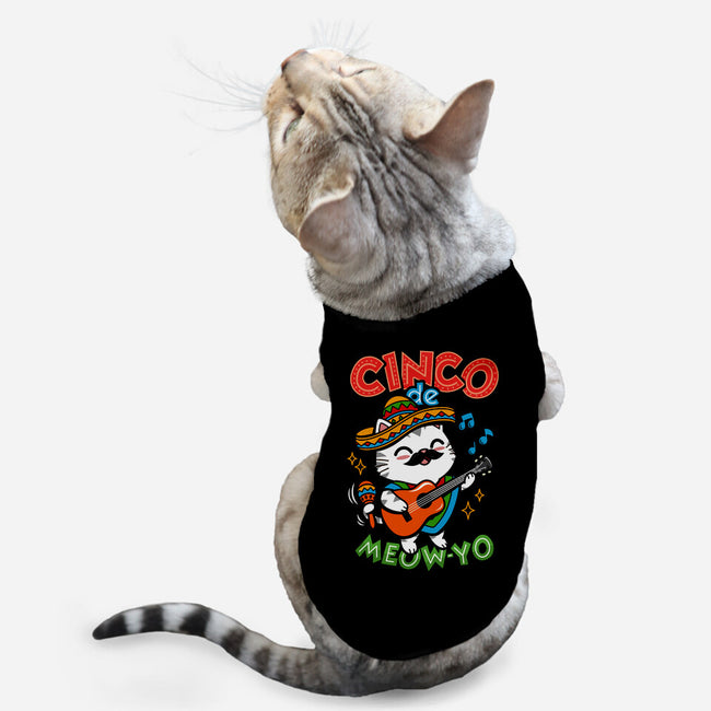 Cinco De Meow-yo-Cat-Basic-Pet Tank-Boggs Nicolas