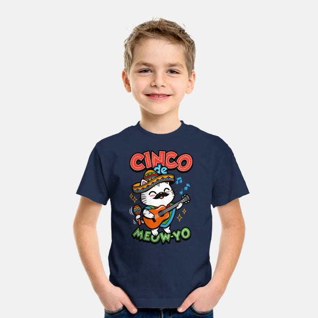 Cinco De Meow-yo-Youth-Basic-Tee-Boggs Nicolas