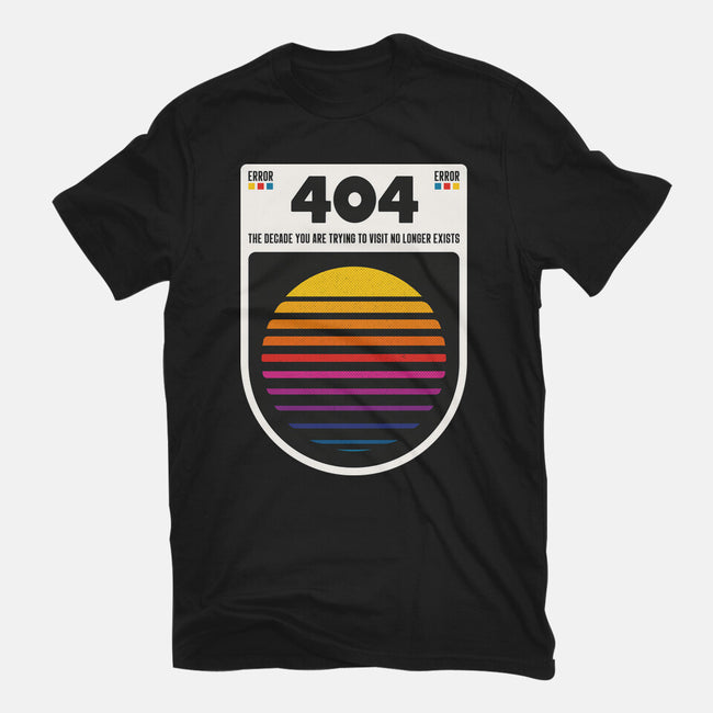 404 Decade Not Found-Mens-Heavyweight-Tee-BadBox