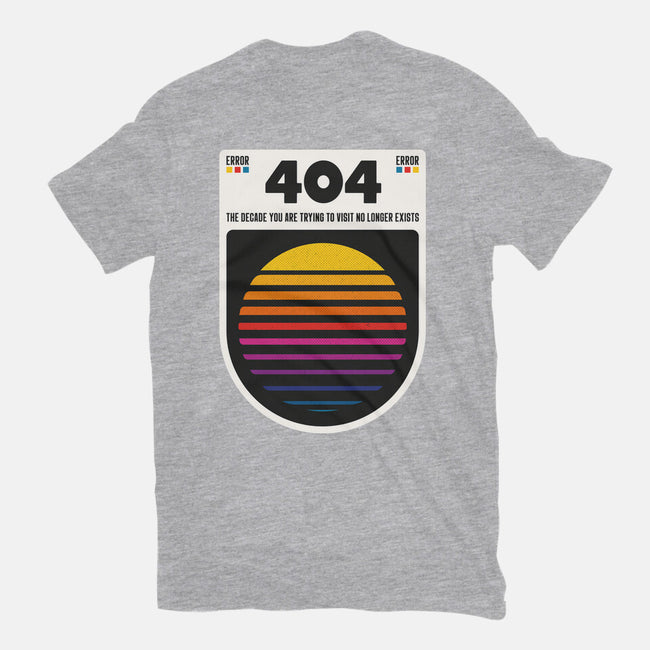 404 Decade Not Found-Womens-Basic-Tee-BadBox