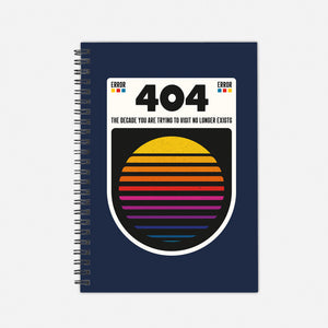 404 Decade Not Found-None-Dot Grid-Notebook-BadBox