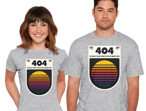 404 Decade Not Found