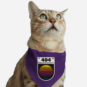 404 Decade Not Found-Cat-Adjustable-Pet Collar-BadBox
