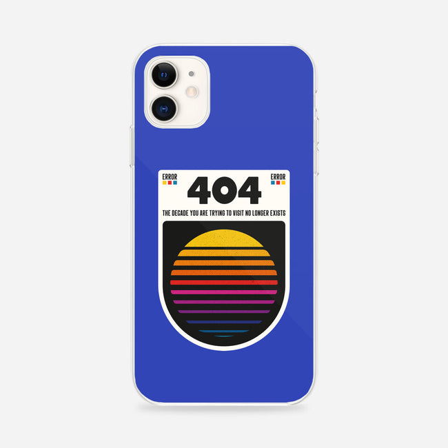 404 Decade Not Found-iPhone-Snap-Phone Case-BadBox