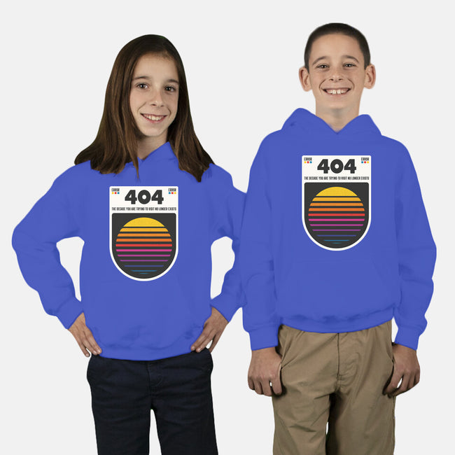 404 Decade Not Found-Youth-Pullover-Sweatshirt-BadBox