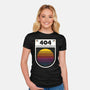 404 Decade Not Found-Womens-Fitted-Tee-BadBox