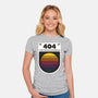 404 Decade Not Found-Womens-Fitted-Tee-BadBox