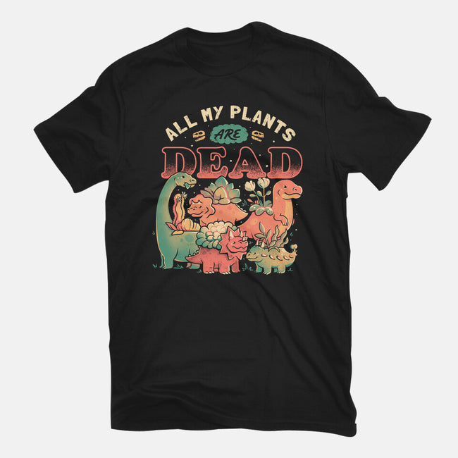 All My Plants Are Dead-Womens-Basic-Tee-eduely