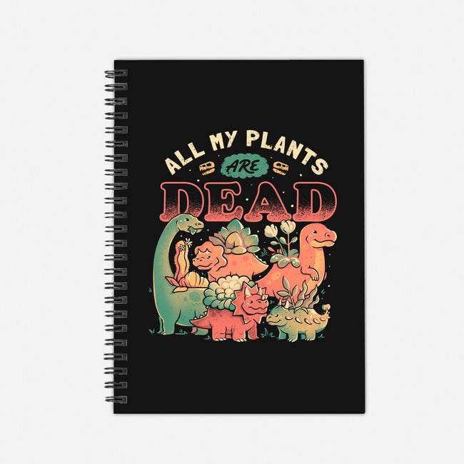 All My Plants Are Dead-None-Dot Grid-Notebook-eduely