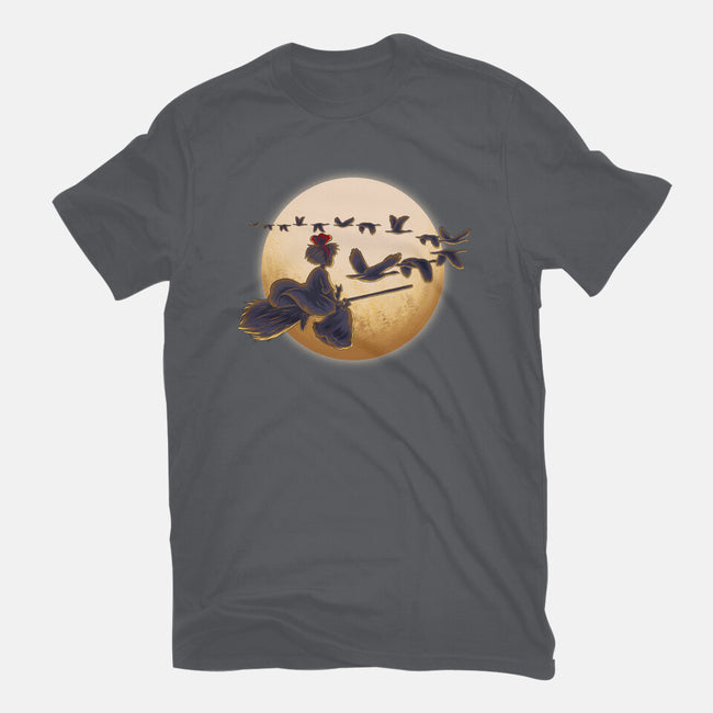 Young Witch Moon-Mens-Basic-Tee-rmatix