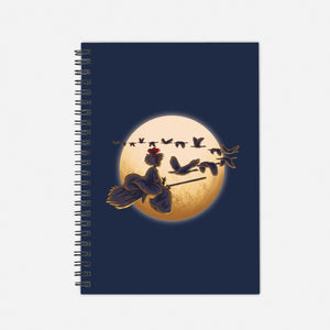 Young Witch Moon-None-Dot Grid-Notebook-rmatix