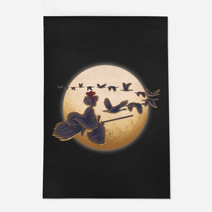 Young Witch Moon-None-Indoor-Rug-rmatix