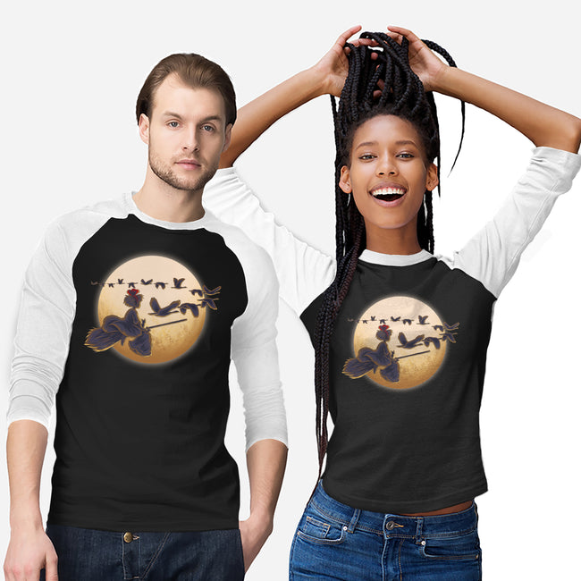 Young Witch Moon-Unisex-Baseball-Tee-rmatix