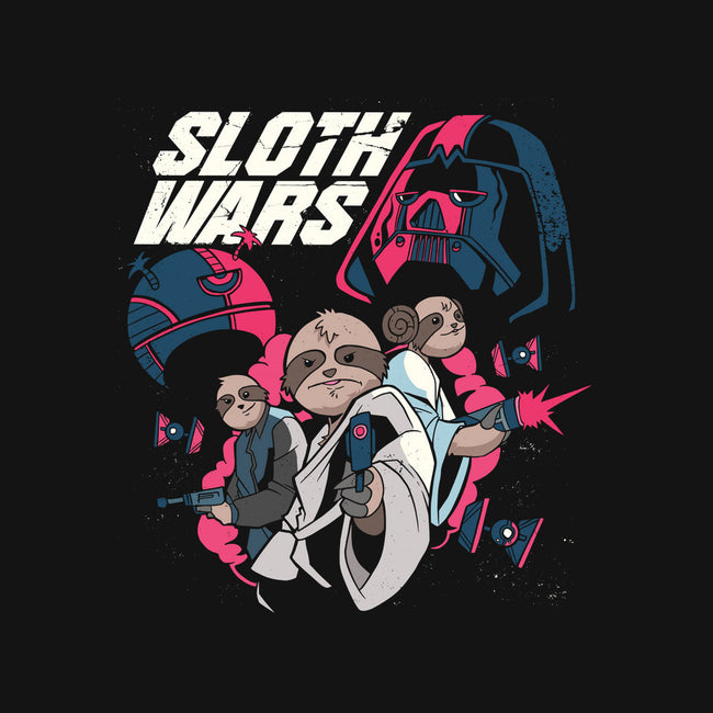 Sloth Wars-Mens-Long Sleeved-Tee-Planet of Tees