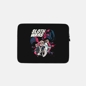 Sloth Wars-None-Zippered-Laptop Sleeve-Planet of Tees