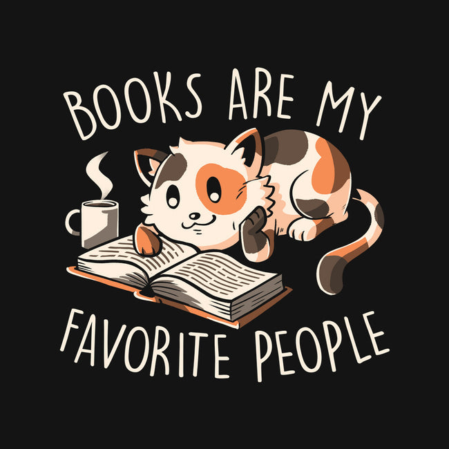 Books Are My Favorite People-Womens-V-Neck-Tee-koalastudio