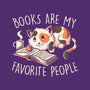 Books Are My Favorite People-Womens-Fitted-Tee-koalastudio