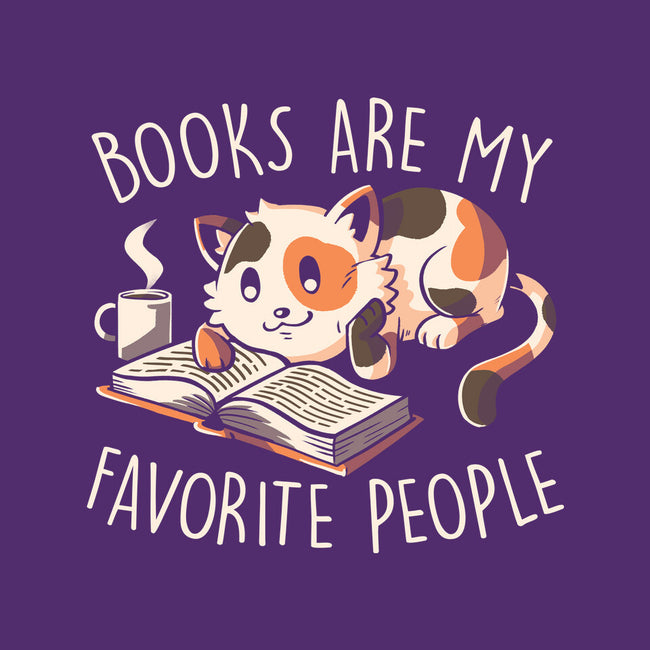 Books Are My Favorite People-None-Removable Cover-Throw Pillow-koalastudio