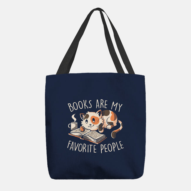 Books Are My Favorite People-None-Basic Tote-Bag-koalastudio