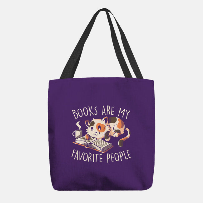 Books Are My Favorite People-None-Basic Tote-Bag-koalastudio