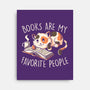 Books Are My Favorite People-None-Stretched-Canvas-koalastudio