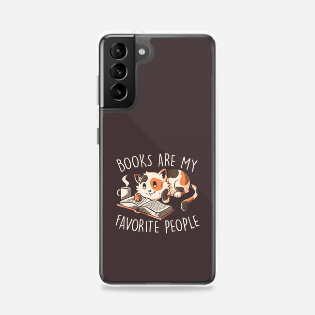 Books Are My Favorite People-Samsung-Snap-Phone Case-koalastudio