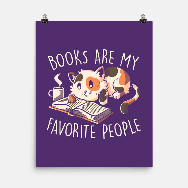 Books Are My Favorite People-None-Matte-Poster-koalastudio