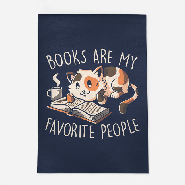 Books Are My Favorite People-None-Outdoor-Rug-koalastudio