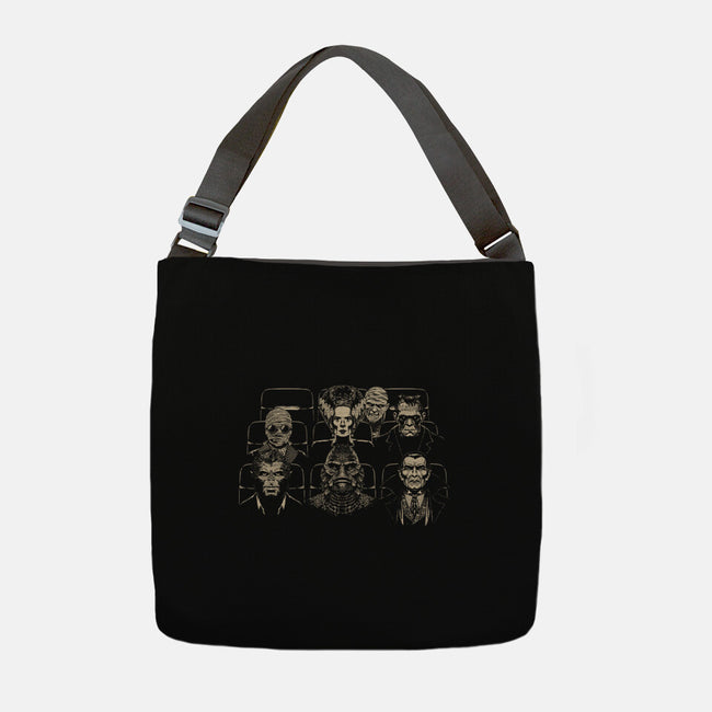 Horror Double Feature-None-Adjustable Tote-Bag-JCMaziu