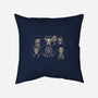 Horror Double Feature-None-Removable Cover-Throw Pillow-JCMaziu
