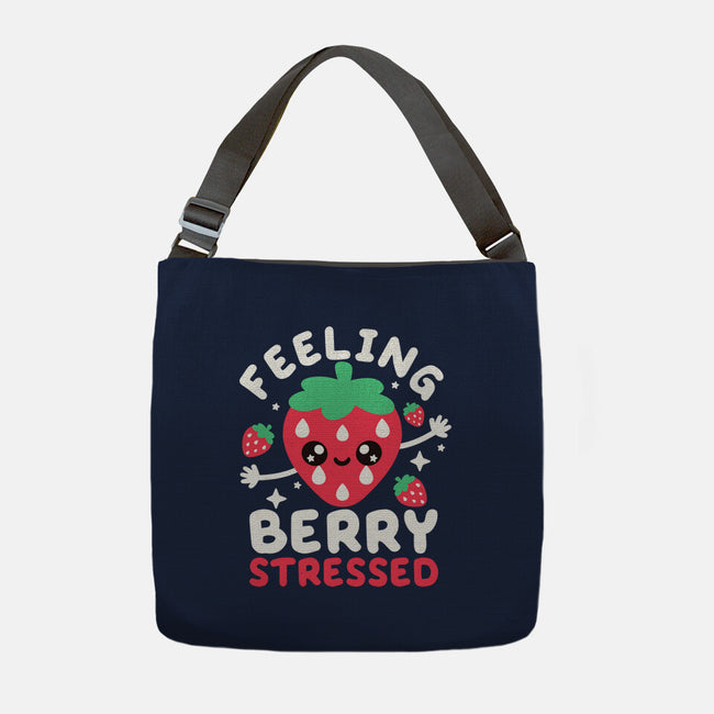 Feeling Berry Stressed-None-Adjustable Tote-Bag-NemiMakeit