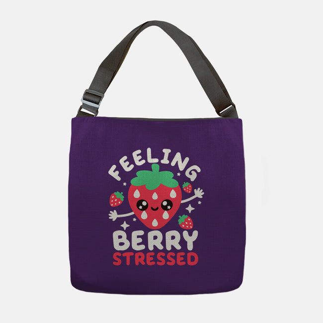 Feeling Berry Stressed-None-Adjustable Tote-Bag-NemiMakeit