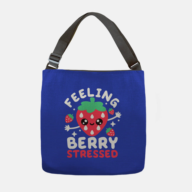 Feeling Berry Stressed-None-Adjustable Tote-Bag-NemiMakeit